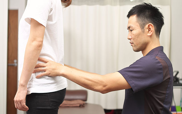 身体の検査、説明